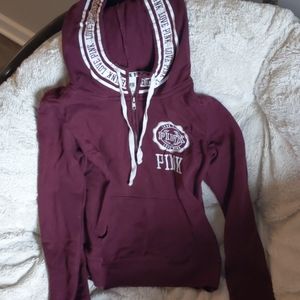 Pink hoodie